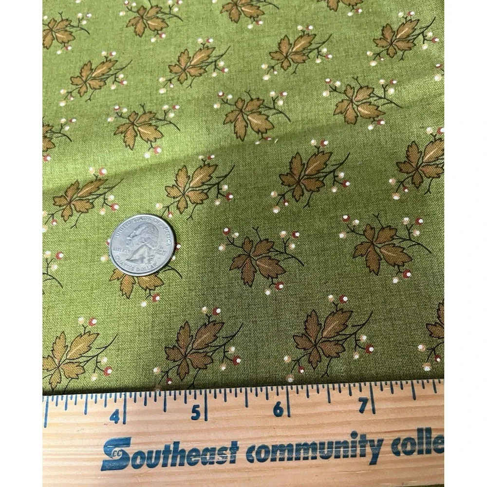 Quilt Craft Fabric 100% Cotton Arnold's‎ Attic Pattern 8162 Moda Fabrics Fall